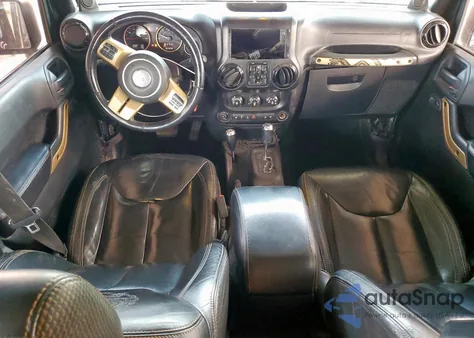 2014 Jeep Wrangler Unlimited Sahara из США, поврежденный, VIN 1C4HJWEG6EL181765